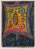 Teresa Jakubowska, LATAWIEC Z SAMARKANDY, 1988, gwasz, flamaster, papier
