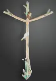 Stanisław Kulon, KRUCYFIKS, 2009, drewno polichromowane