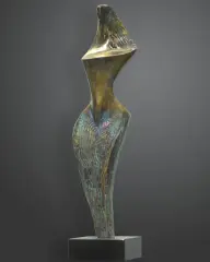 Stanisław Wysocki, VICTORIA, 2018, brąz polerowany i patynowany