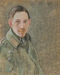 Władysław Lam, PORTRET WŁADYSŁAWA SZANIAWSKIEGO, 1919, pastel, papier