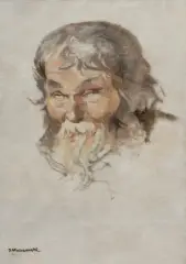 Jacek Malczewski, WERNYHORA, ok. 1880, olej, płótno naklejone na tekturę