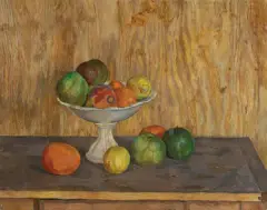 Józef Czapski, MARTWA NATURA Z OWOCAMI, 1958, olej, płótno