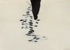 Tomasz Tatarczyk, Z CYKLU „KROK ZA KROKIEM“, 2006, akryl, papier