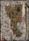 Rajmund Ziemski, 17-XII-62, 1962, tusz pióro, pędzel, akwarela, gwasz, papier