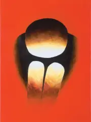 Witold-K, Z CYKLU „SAMOTNOŚĆ“, 1990, akryl, płótno