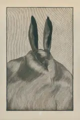 Krzysztof Witold Skórczewski, ZAJĄCZEK, 1972, linoryt, papier kremowy