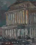 Bronisława Wilimowska, TEATR WIELKI, 1965, olej, płótno