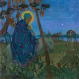 Janina Bobińska-Paszkowska, WIECZÓR, OK. 1911, olej, płótno
