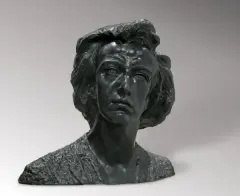 Konstanty Laszczka, FRYDERYK CHOPIN, 1933/2014, brąz patynowany