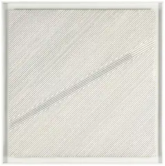 Henryk Stażewski, RELIEF NR 31, 1974, akryl, tusz, płyta
