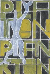 Marek Sobczyk, PLATON PLANKTON (MODULOR), 2006/2008, tempera, ołówek, tektura