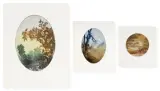 Dorota Berent-Chojnacka, ZESTAW TRZECH GRAFIK, akwaforta, akwatinta, papier