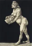 Adam Hoffmann, JUDYTA, 1973, pastel, gwasz, papier