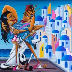 Robert Jadczak, Summertime Joy, 2022, olej, płótno