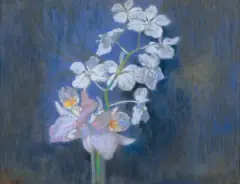 Piotr Stachiewicz, KWIATY, pastel, tektura