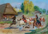 Wojciech Kossak, WESELE KRAKOWSKIE