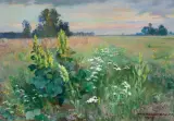 Wawrzyniec Chorembalski, DZIEWANNY, 1947, olej, tektura