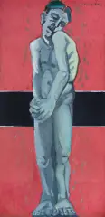 Marian Czapla, ECCE HOMO, 1977-1990, olej, płótno