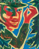 Zdzisław Nitka, KIRCHNER, 1997, olej, płótno