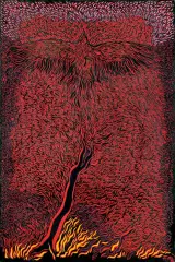 Andrzej Fogtt, FENIKS, 1990, olej, płótno