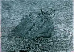 Z CYKLU „GENESIS“ by Andrzej Fogtt, 1990, olej, płótno, offered Jun 2025