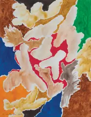Marek Oberländer, AIX-EN-PROVENCE, 1969, tempera, papier