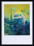 Zdzisław Beksiński, AN84 /1 by Zdzisław Beksiński, inkografia, papier, sold Apr 2025