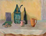 Aleksander Rafałowski, MARTWA NATURA, 1946, olej, płótno