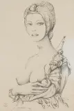 Wojciech Siudmak, BEZ TYTUŁU, 1973, litografia, papier