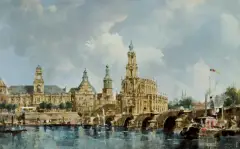 Peter Götz Pallmann, DREZNO, olej, płyta pilśniowa