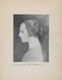 Louis Marcoussis, HELENA RUBINSTEIN, 1933, akwaforta, papier