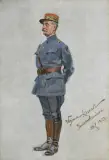 Wojciech Kossak, PORTRET MARSZAŁKA FOCHA, wrzesień 1923