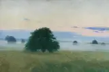 Zofia Stankiewicz, ŁĄKA, olej, płótno