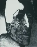 XXX by Zdzisław Beksiński, 1969, heliotypia, papier, sold Mar 2025