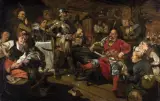 Jan Czesław Moniuszko, W KARCZMIE, 1886, olej, płótno dublowane