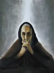 Stanisław Baj, MATKA. MODLITWA, 2003/2015, olej, płótno
