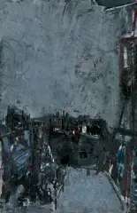 Jacek Sienicki, WNĘTRZE, 1984, olej, płótno