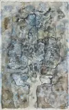 Jan Lebensztejn, FIGURA, 1963, tusz pióro, akwarela, papier