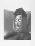 BEZ TYTUŁU 1973/2005 by Zdzisław Beksiński, giclée, papier, sold Nov 2024