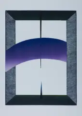 Ryszard Gieryszewski, EPITAFIUM, 2004, drzeworyt, linoryt barwny, karton