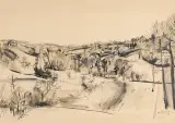 Henryk Hayden, PEJZAŻ Z MONTCHAUVET