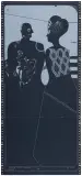 Marek Sapetto, TO JA DO CIEBIE ZADZWONIĘ, 1970, tech. własna, papier perforowany do maszyn matemat
