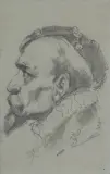 Jan Matejko, ZYGMUNT III WAZA, ołówek, papier