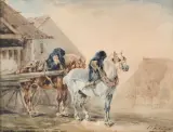 Piotr Michałowski, PERSZERONY ZAPRZĘŻONE DO WOZU