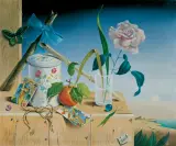 Georges Spiro, KOMPOZYCJA SURREALISTYCZNA, olej, płótno