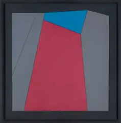 Andrzej Gieraga, OBRAZ CXCVI, 1991, akryl, płyta, płótno