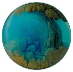 Jacek Szynkarczuk, AQUA MONDUS, 2019, olej, płótno