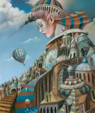 Tomasz Sętowski, NOSTALGIA, olej, płótno