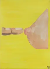 Marek Firek, PALEC I PIERŚ, 2008, olej, płótno