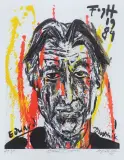 EDWARD DWURNIK 1984 by Andrzej Fogtt, 2019, giclée, papier, offered Aug 2024